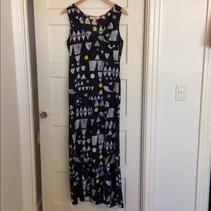 Mara Hoffman Graphic Maxi Sun Dress